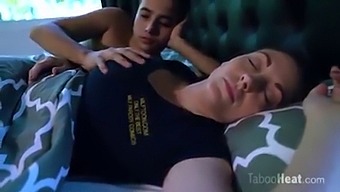 Stepson'S Surprise Visit To His Sleeping Stepmom