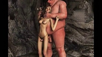 Cartoon Monsters Ejaculate On Voluptuous 3d Characters