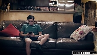 Forbidden Desire: Son Provokes Step-Mother For Step-Father