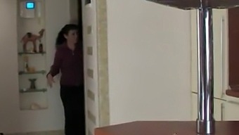 Mature Woman Indulges In Sexual Encounter With Her Stepson'S Companion