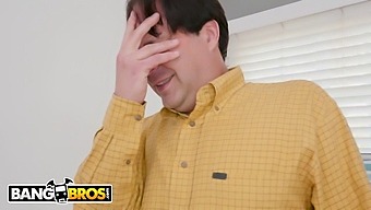 Busty Young Woman Ella Knox Engages In Sexual Activity With Her Stepfather, As Portrayed In A Video From Bangbros
