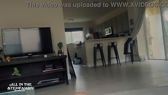 Stepmom Gets Her Pussy Pounded And Son Ejaculates On Her - Part 3
