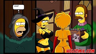 Welcome To Simptoons: Halloween Edition Of Simpsons Porn!