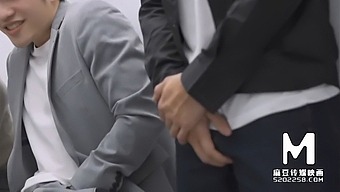 Asian Beauties Share Their Love For Kissing And Ass Play In Group Setting