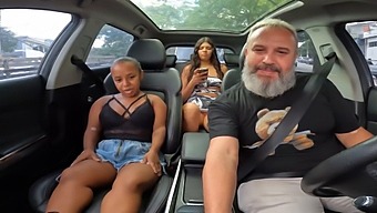 Anâzinha Mau Gets Naked In A Car And Engages In Risqué Activities In São Paulo