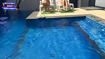 Two Proms Having Sex With Pool Cleaners At An Orgy